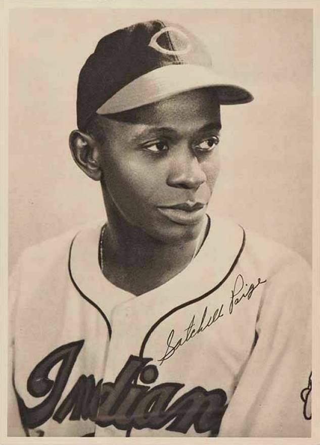 1948 Cleveland Indians Picture Pack Satchel Paige # Baseball Card