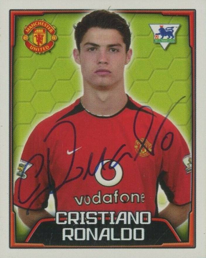 2003 Merlin's F.A. Premier League Stickers Cristiano Ronaldo #408 Soccer Card
