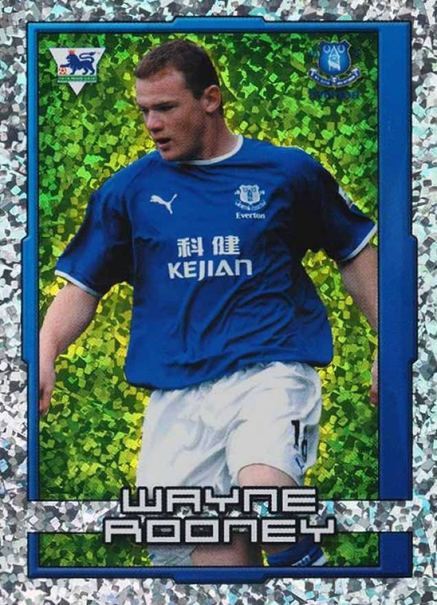 2003 Merlin's F.A. Premier League Stickers Wayne Rooney #201 Soccer Card