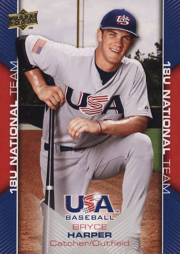 2009 Upper Deck USA Baseball Box Set Bryce Harper #USA30 Baseball Card