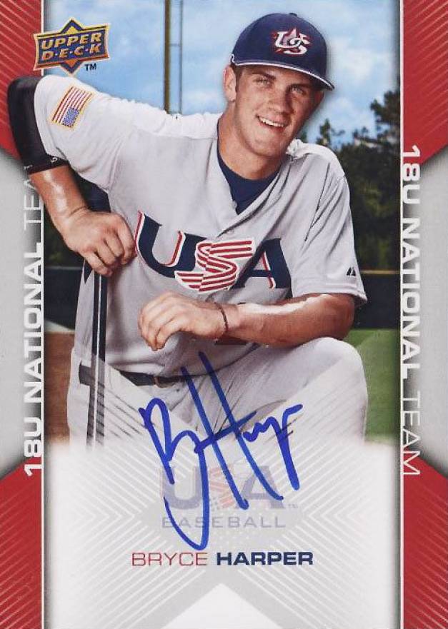 2009 Upper Deck USA Baseball Box Set Bryce Harper #USA83 Baseball Card