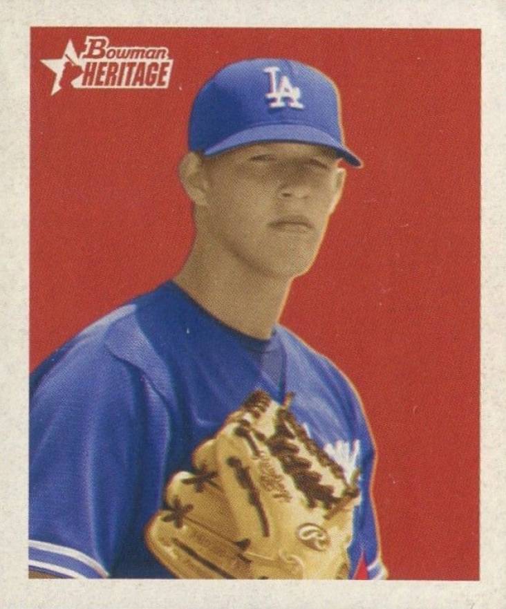 2006 Bowman Heritage Prospects Mini Clayton Kershaw #85 Baseball Card