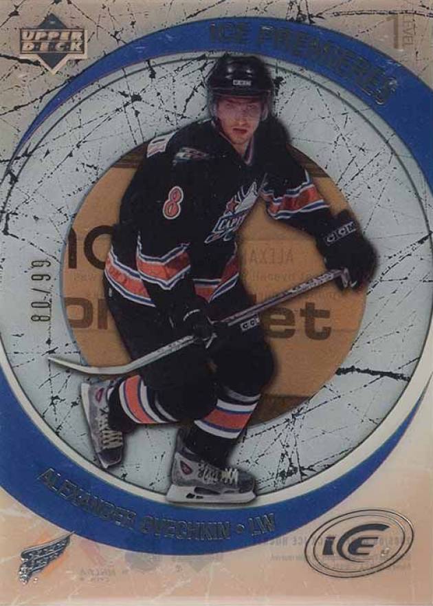 2005 Upper Deck Ice Alexander Ovechkin #103 Hockey Card