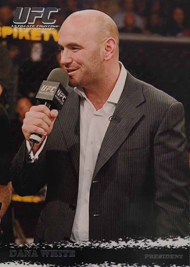 2009 Topps UFC Round 1 Dana White #97 Other Sports Card