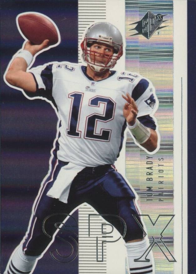 2005 SPx Tom Brady #53 Football Card