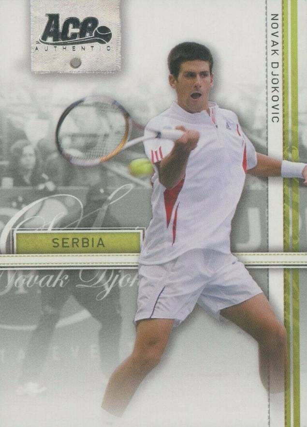 2007 Ace Authentic Straight Sets Novak Djokovic #16 Other Sports Card