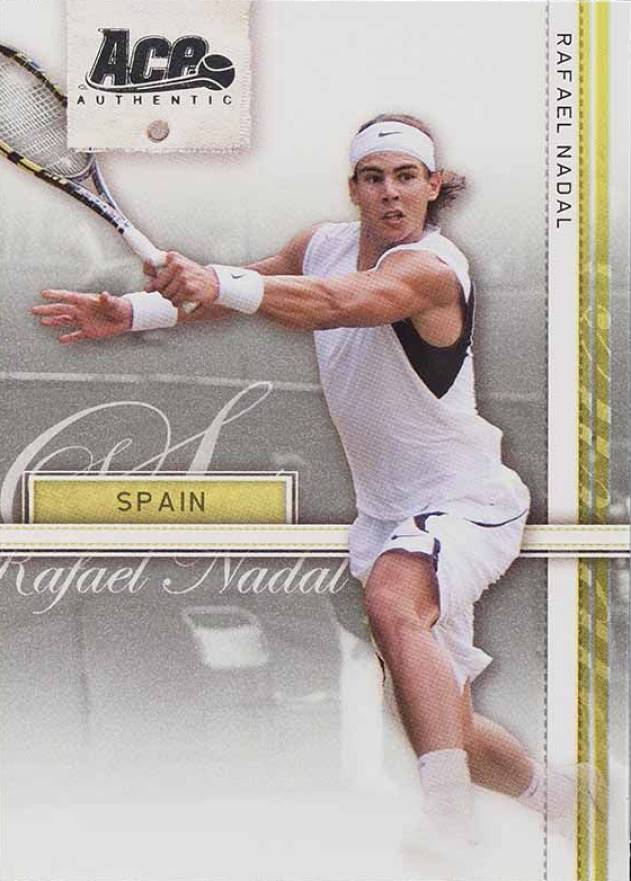 2007 Ace Authentic Straight Sets Rafael Nadal #31 Other Sports Card