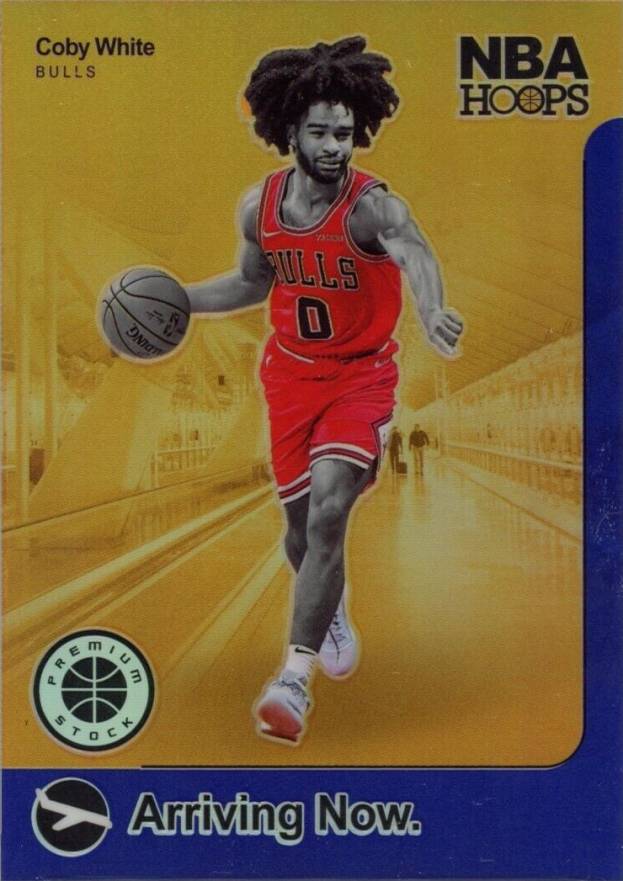 2019 Panini Hoops Premium Stock Arriving Now Coby White #16 Basketball Card