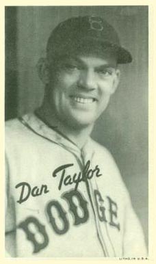 1936 Goudey Premiums-Type 1 (Wide Pen) Dan Taylor # Baseball Card