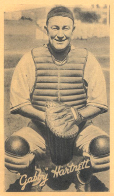 1936 Goudey Premiums-Type 1 (Wide Pen) "Gabby" Hartnett # Baseball Card