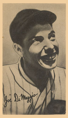 1936 Goudey Premiums-Type 1 (Wide Pen) "Joe" DiMaggio # Baseball Card