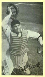 1936 Goudey Premiums-Type 1 (Wide Pen) "Luke" Sewell # Baseball Card