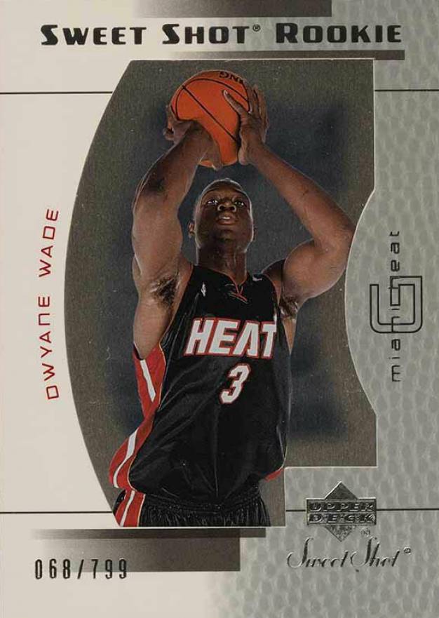 2003 Upper Deck Sweet Shot Dwyane Wade #95 Basketball Card