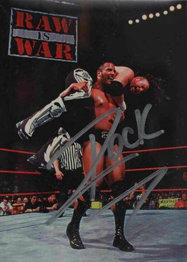 1998 Duocards WWF Dwayne Johnson # Other Sports Card