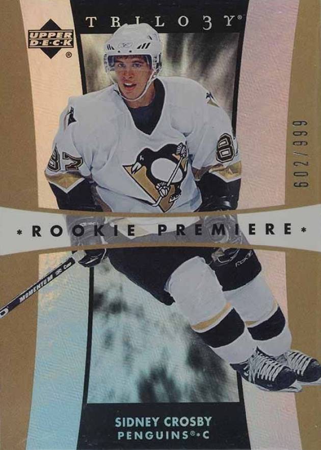 2005 Upper Deck Trilogy Sidney Crosby #211 Hockey Card