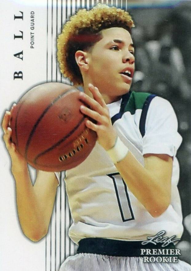 2018 Panini Leaf Special Release Premier Rookie  LaMelo Ball #PR-48 Basketball Card