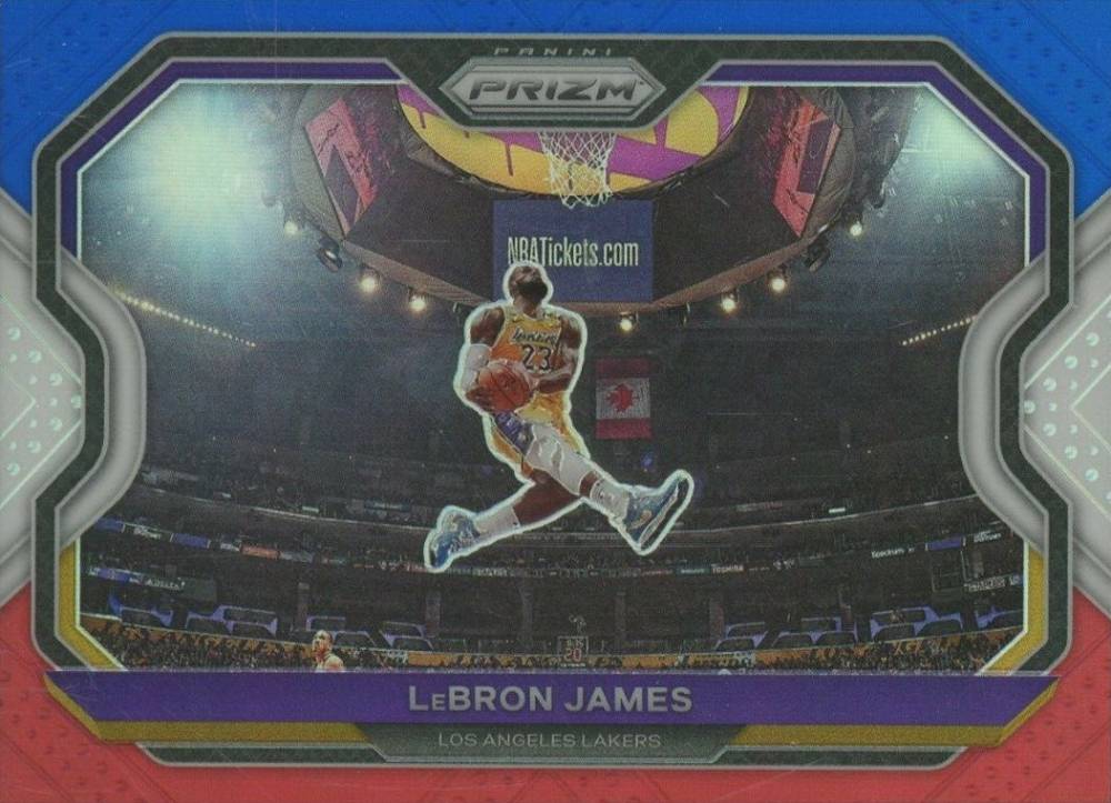 2020 Panini Prizm LeBron James #1 Basketball Card