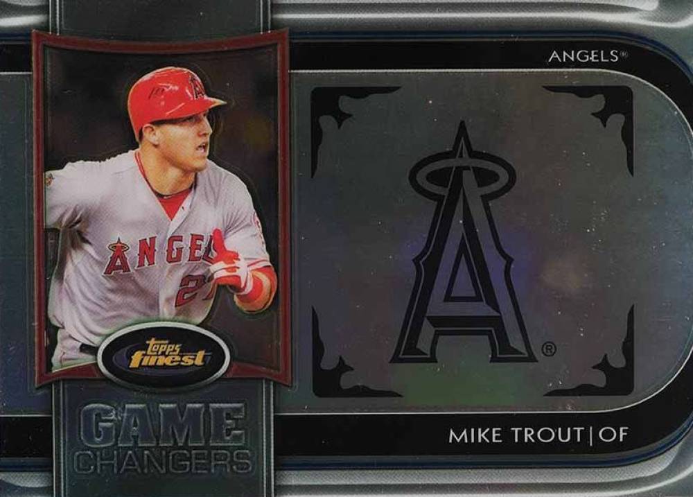 2012 Finest Game Changers Mike Trout #GC-MT Baseball Card
