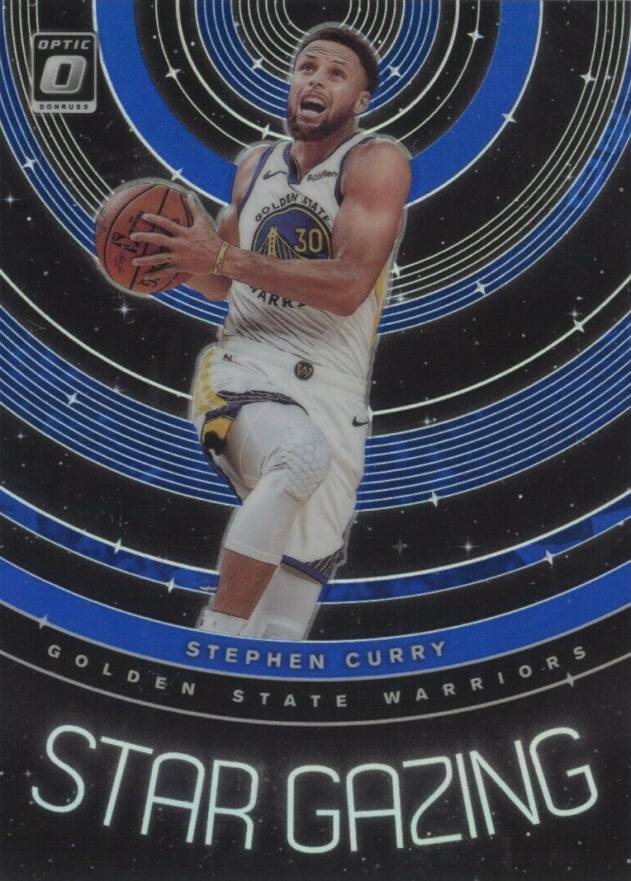 2019 Panini Donruss Optic Star Gazing Stephen Curry #1 Basketball Card