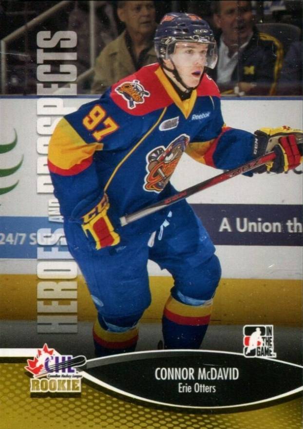 2012 ITG Heroes & Prospects Connor McDavid #31 Hockey Card