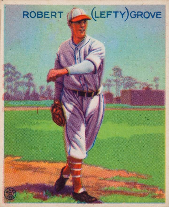 1933 Goudey Robert (Lefty) Grove #220 Baseball Card