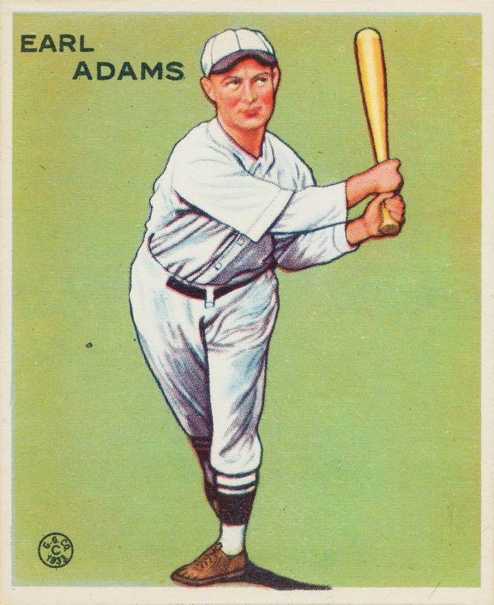 1933 Goudey Earl Adams #213 Baseball Card