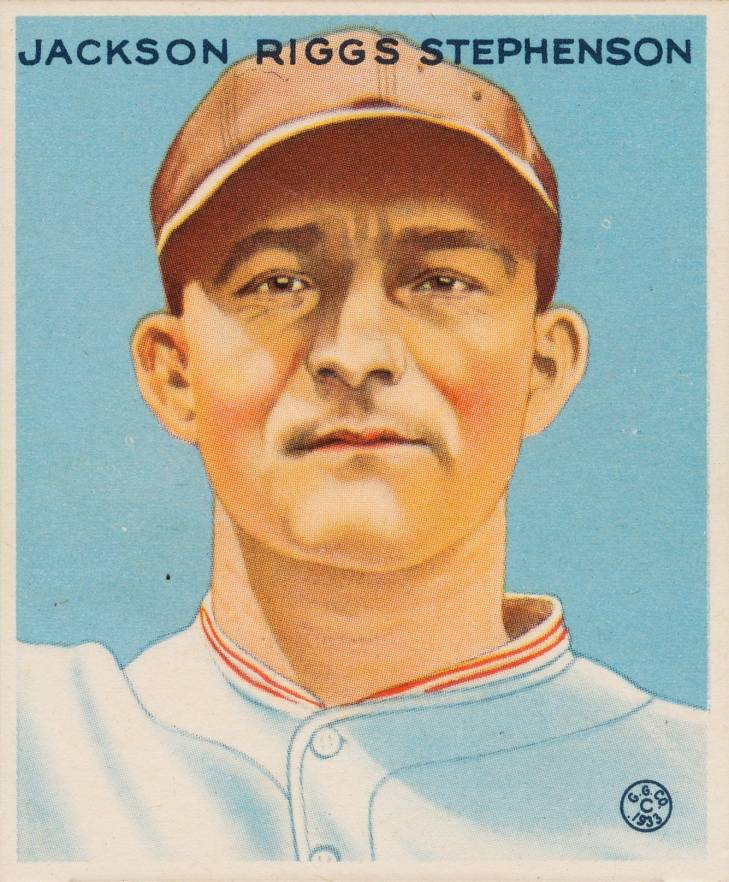1933 Goudey Jackson Riggs Stephenson #204 Baseball Card