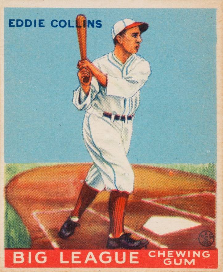 1933 Goudey Eddie Collins #42 Baseball Card