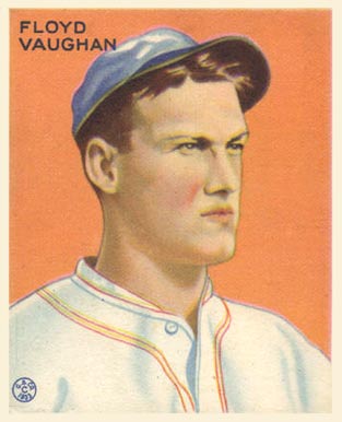 1933 Goudey Floyd Vaughan #229 Baseball Card
