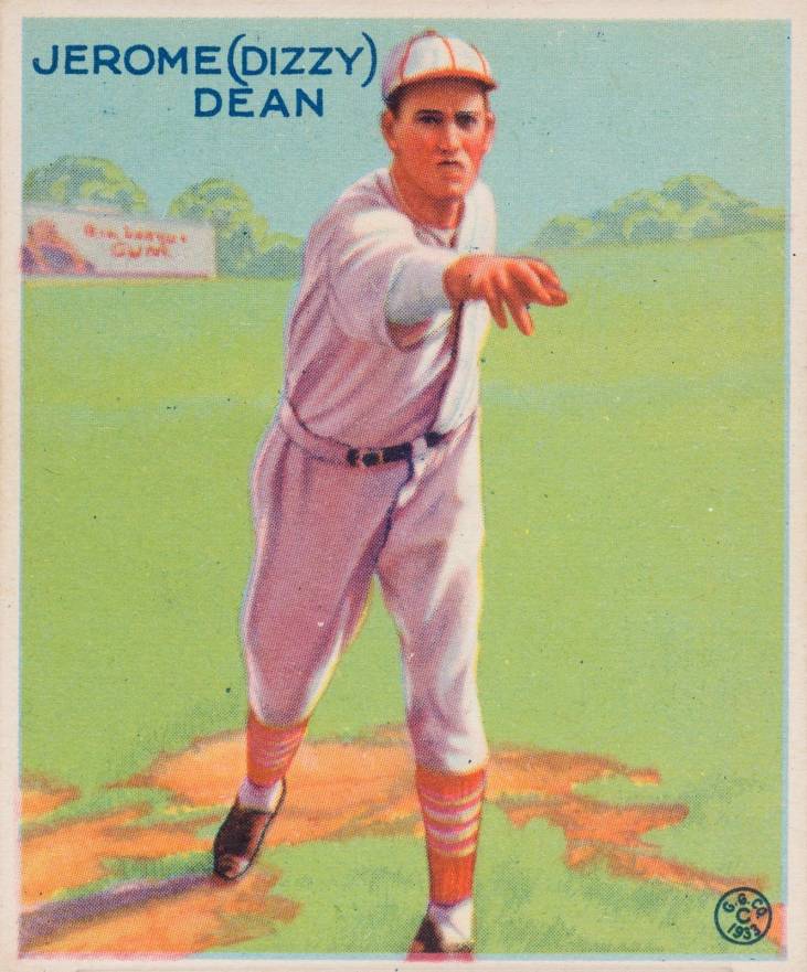 1933 Goudey Jerome (Dizzy) Dean #223 Baseball Card
