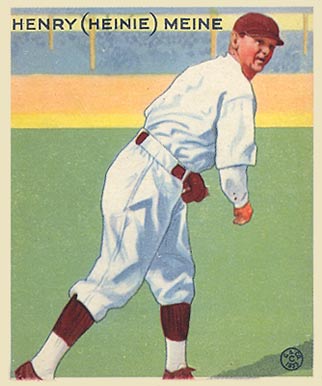 1933 Goudey Henry (Heinie) Meine #205 Baseball Card