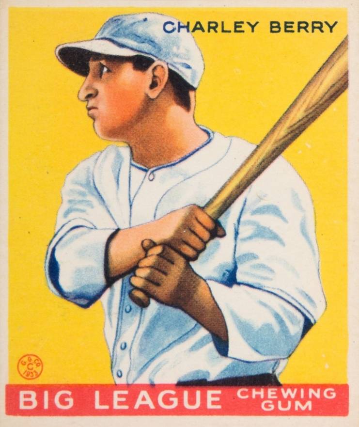1933 Goudey Charley Berry #184 Baseball Card