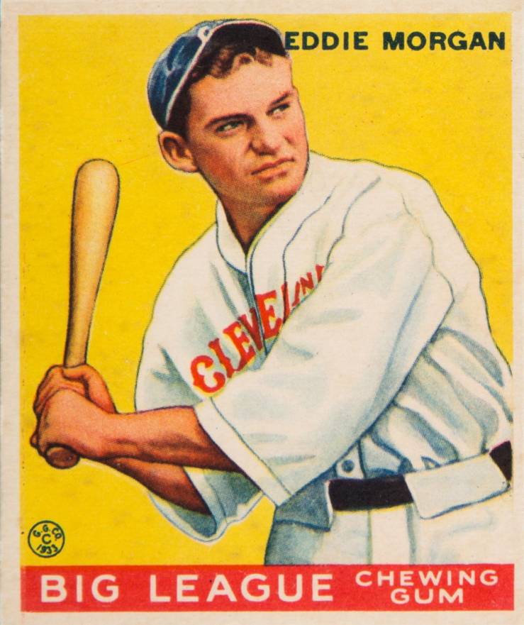 1933 Goudey Eddie Morgan #116 Baseball Card