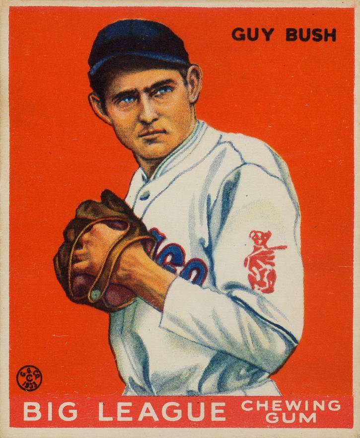 1933 Goudey Guy Bush #67 Baseball Card