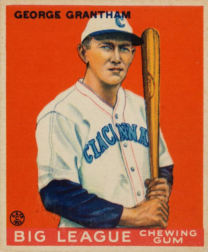 1933 Goudey George Grantham #66 Baseball Card