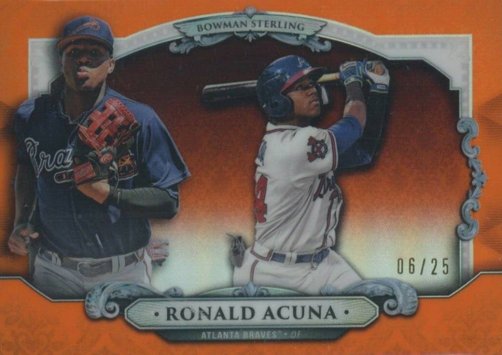 2018 Bowman Sterling Continuity Ronald Acuna #BS-RA Baseball Card