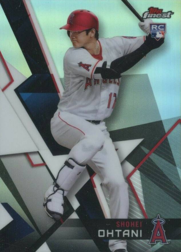 2018 Finest  Shohei Ohtani #100 Baseball Card