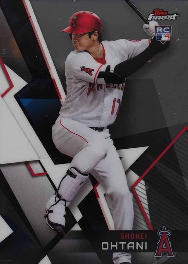 2018 Finest  Shohei Ohtani #100 Baseball Card