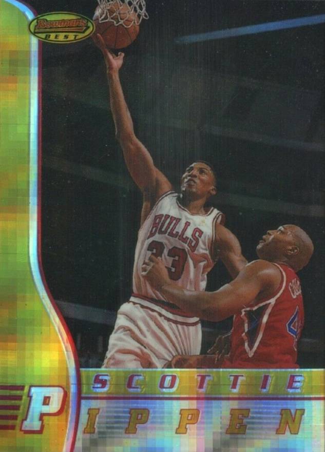 1996 Bowman's Best Scottie Pippen #1 Basketball Card