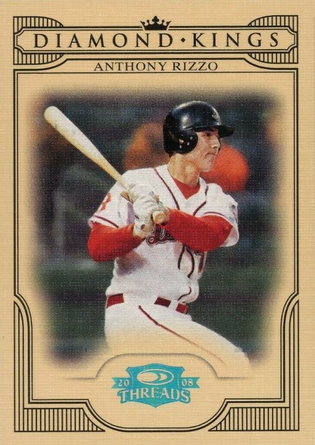 2008 Donruss Threads Diamond Kings Anthony Rizzo #DK-11 Baseball Card