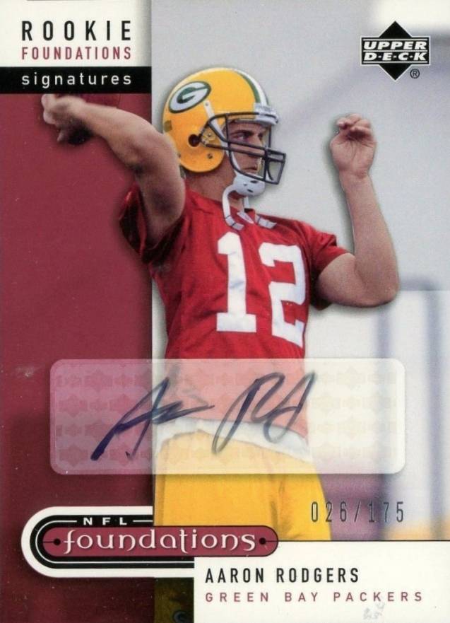 2005 Upper Deck Foundations Aaron Rodgers #260 Football Card