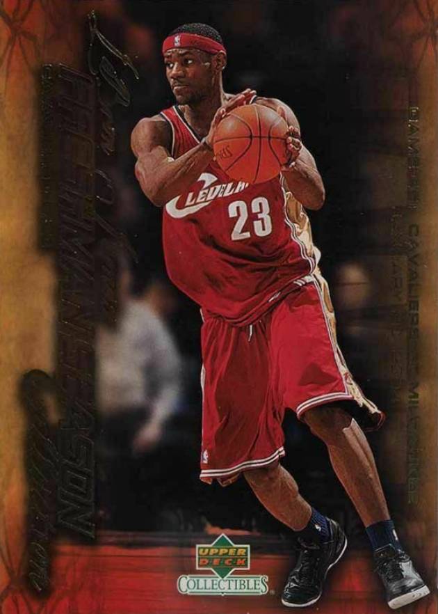 2003 Upper Deck Collectibles LeBron James Freshman Season LeBron James #45 Basketball Card