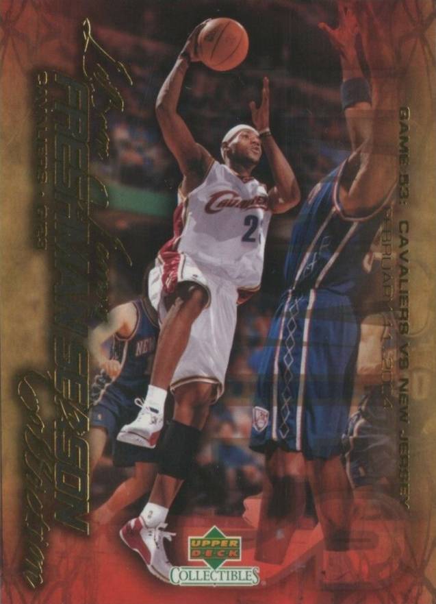 2003 Upper Deck Collectibles LeBron James Freshman Season LeBron James #53 Basketball Card