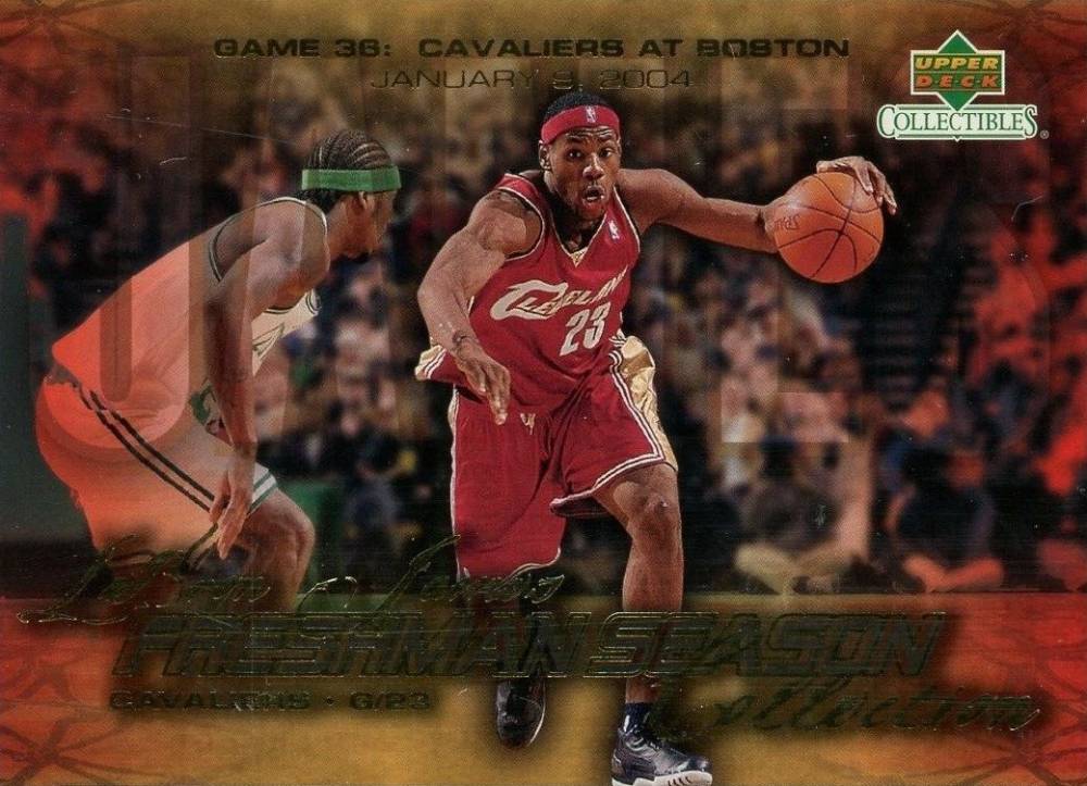 2003 Upper Deck Collectibles LeBron James Freshman Season LeBron James #38 Basketball Card