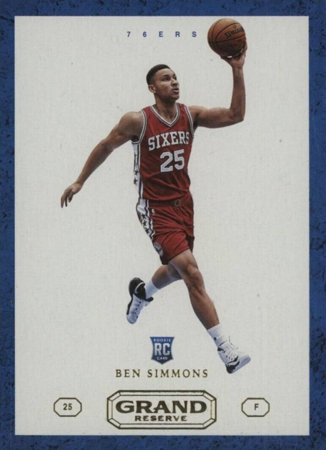 2016 Panini Grand Reserve Ben Simmons #1 Basketball Card