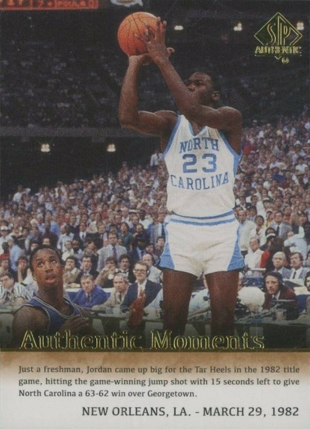 2014 SP Authentic Michael Jordan #68 Basketball Card