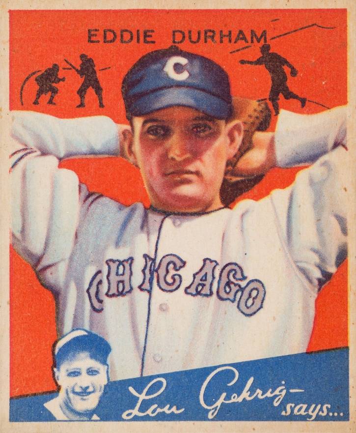 1934 Goudey Eddie Durham #79 Baseball Card