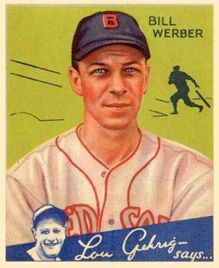 1934 Goudey Bill Werber #75 Baseball Card