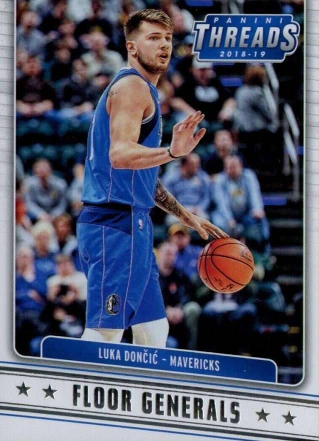 2018 Panini Threads Floor Generals  Luka Doncic #2 Basketball Card
