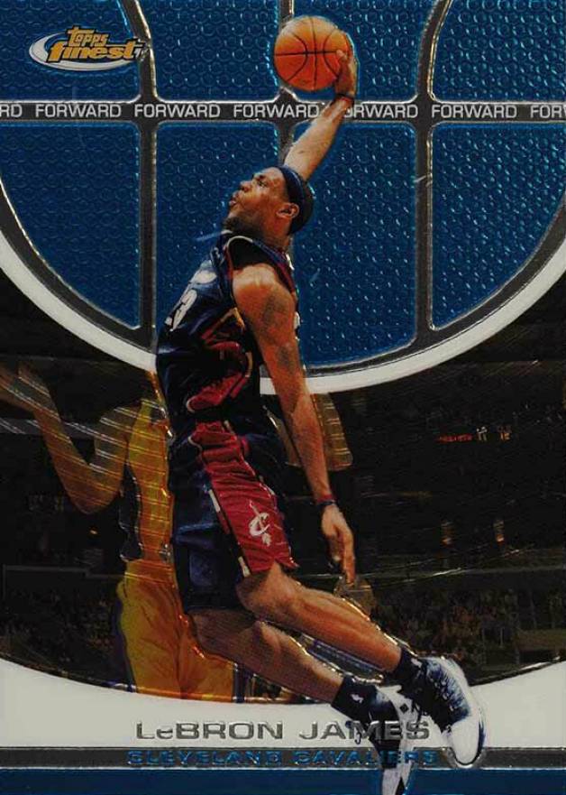 2005 Finest LeBron James #85 Basketball Card